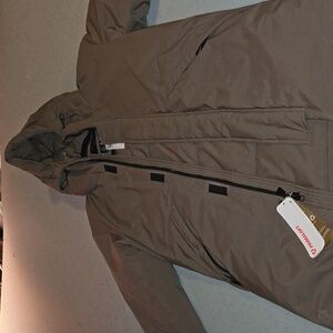 abercrombie and fitch parka jacket size x small